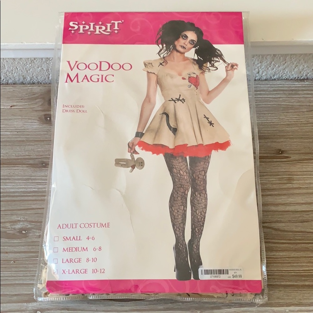 Voodoo magic costume XL